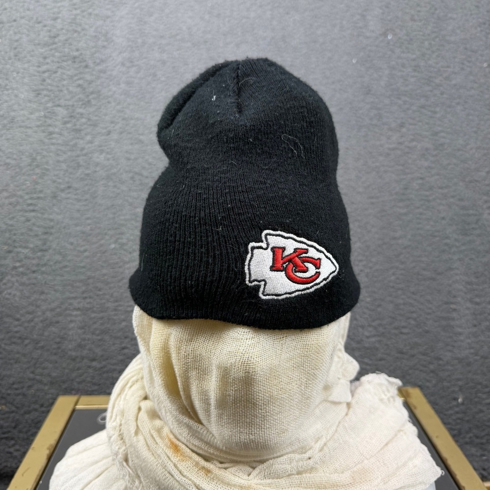 NFL Team‎ Apparel Kansas City Chiefs Black Knit Beanie OSFA 106500